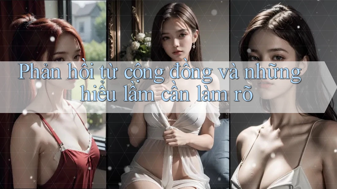Phản hồi từ cộng đồng và những hiểu lầm cần làm rõ Phản hồi từ cộng đồng và những hiểu lầm cần làm rõ