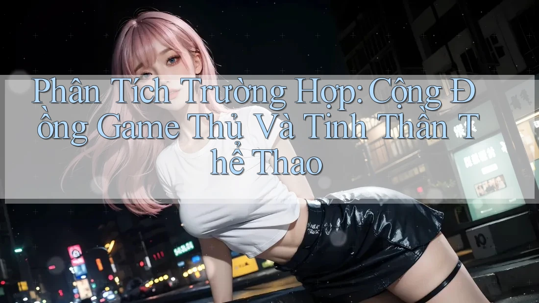 Phân Tích Trường Hợp: Cộng Đồng Game Thủ Và Tinh Thần Thể Thao