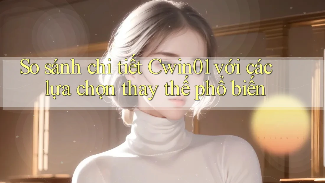 So sánh chi tiết cwin01 với các lựa chọn thay thế phổ biến