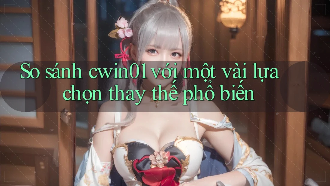 So sánh cwin01 với một vài lựa chọn thay thế phổ biến So sánh cwin01 với một vài lựa chọn thay thế phổ biến