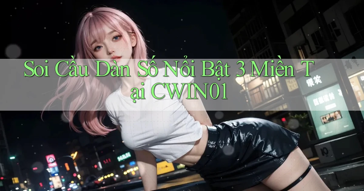 soi cầu dàn số nổi bật 3 miền tại cwin01