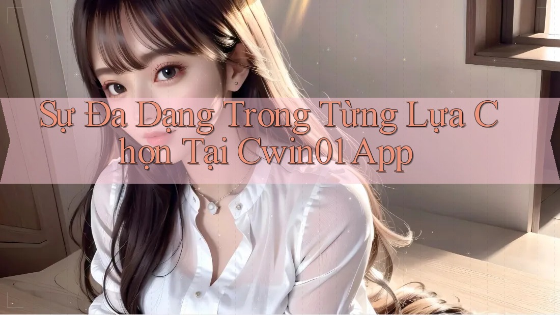 Sự Đa Dạng Trong Từng Lựa Chọn Tại Cwin01 App Sự Đa Dạng Trong Từng Lựa Chọn Tại Cwin01 App