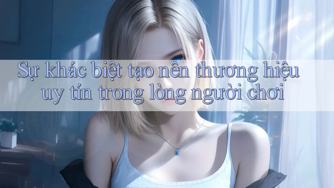 Sự khác biệt tạo nên thương hiệu uy tín trong lòng người chơi Sự khác biệt tạo nên thương hiệu uy tín trong lòng người chơi