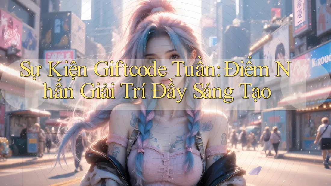 Sự Kiện Giftcode Tuần: Điểm Nhấn Giải Trí Đầy Sáng Tạo