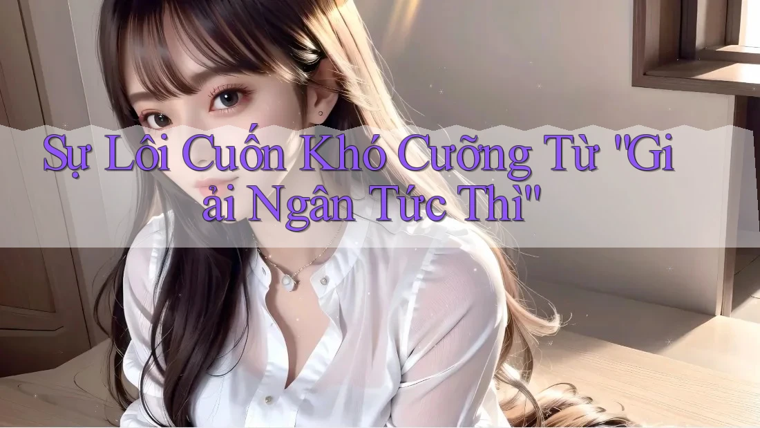 Sự Lôi Cuốn Khó Cưỡng Từ “Giải Ngân Tức Thì” Sự Lôi Cuốn Khó Cưỡng Từ “Giải Ngân Tức Thì”