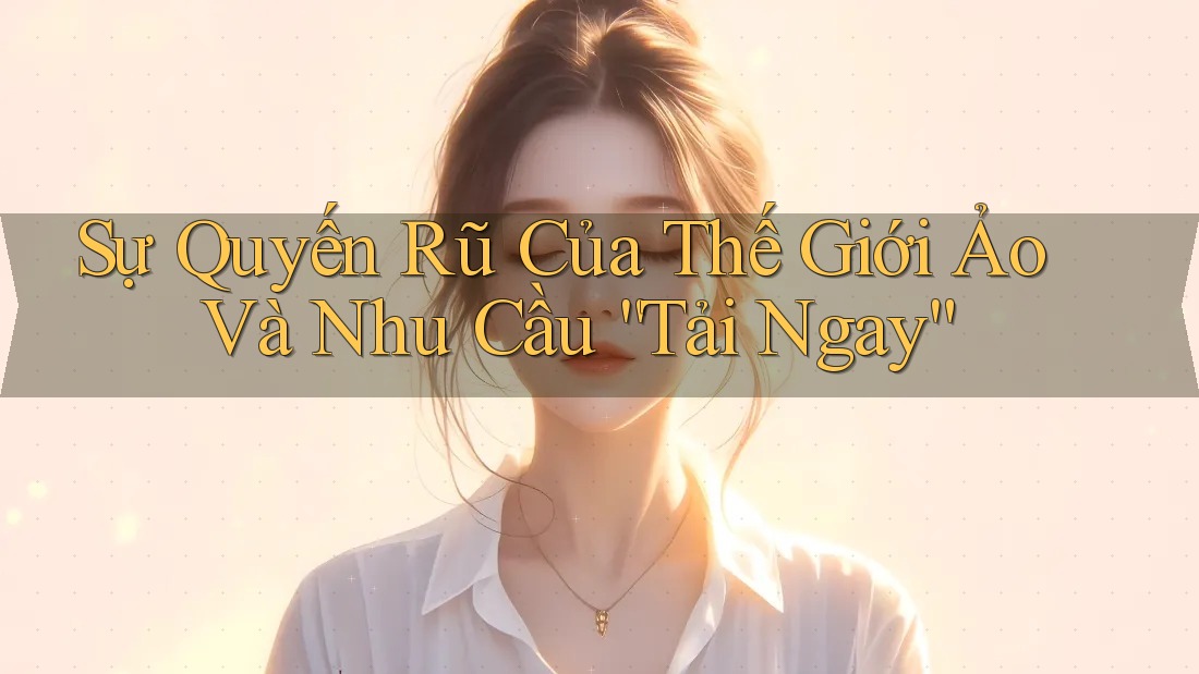 Sự Quyến Rũ Của Thế Giới Ảo Và Nhu Cầu “Tải Ngay”