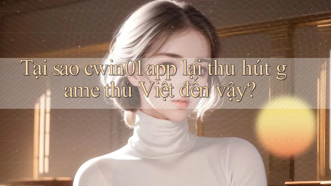 Tại sao cwin01 app lại thu hút game thủ Việt đến vậy? Tại sao cwin01 app lại thu hút game thủ Việt đến vậy?