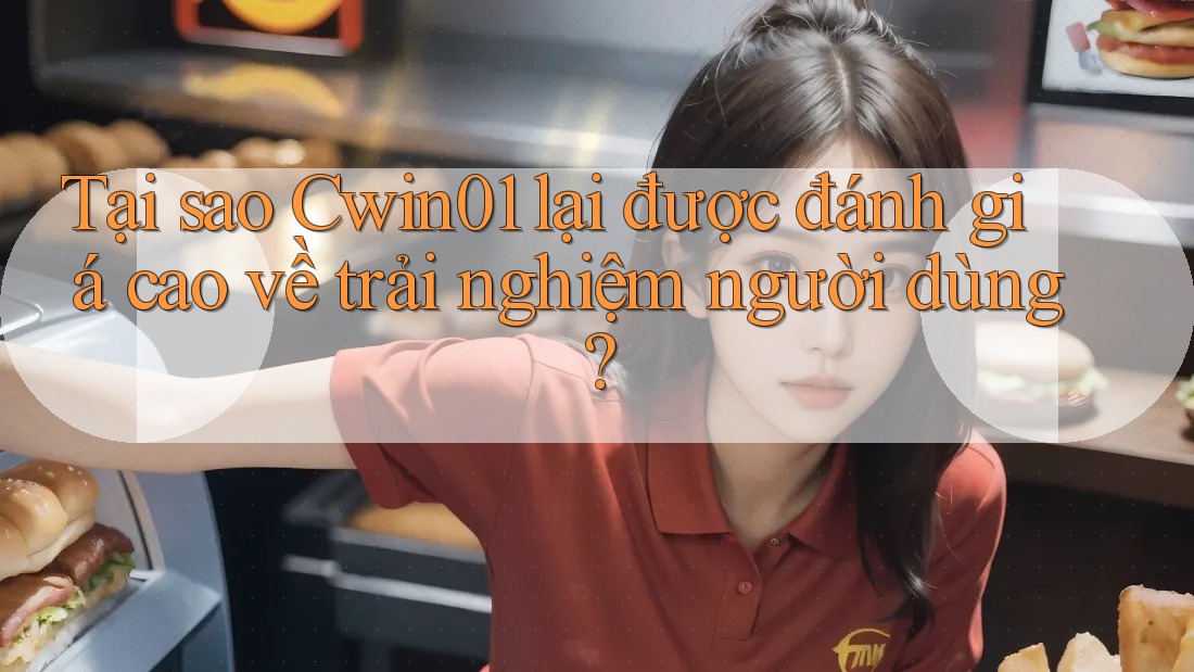 Tại sao Cwin01 lại được đánh giá cao về trải nghiệm người dùng? Tại sao Cwin01 lại được đánh giá cao về trải nghiệm người dùng?