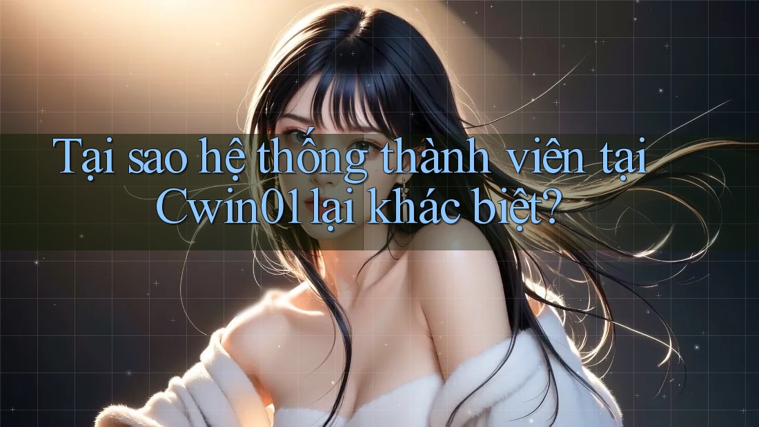 Tại sao hệ thống thành viên tại Cwin01 lại khác biệt?