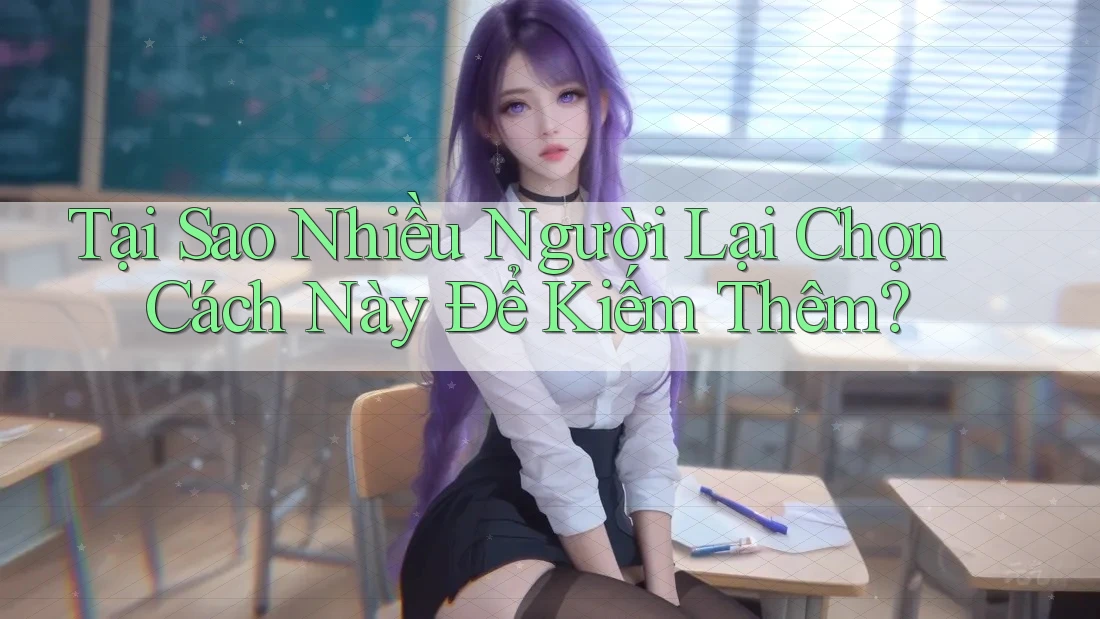 Tại Sao Nhiều Người Lại Chọn Cách Này Để Kiếm Thêm?