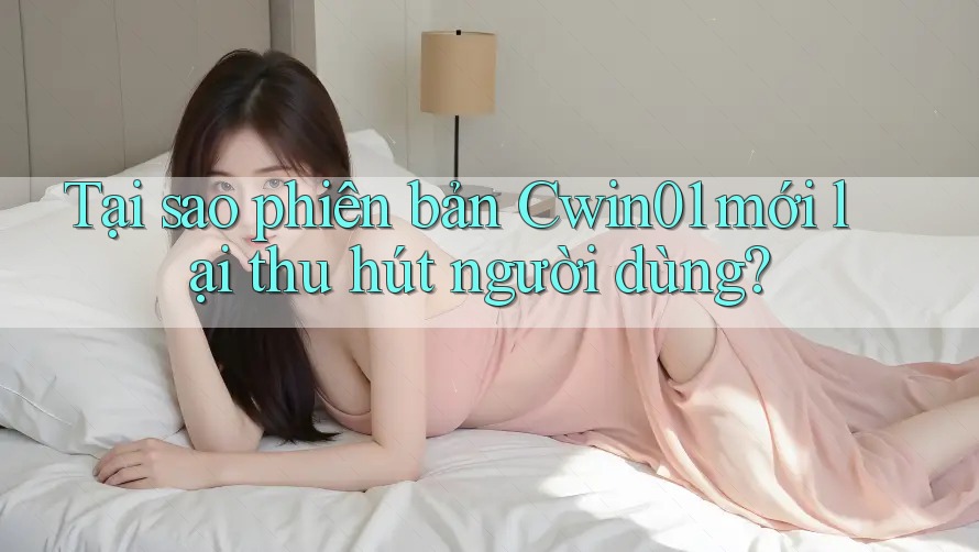 Tại sao phiên bản Cwin01 mới lại thu hút người dùng?