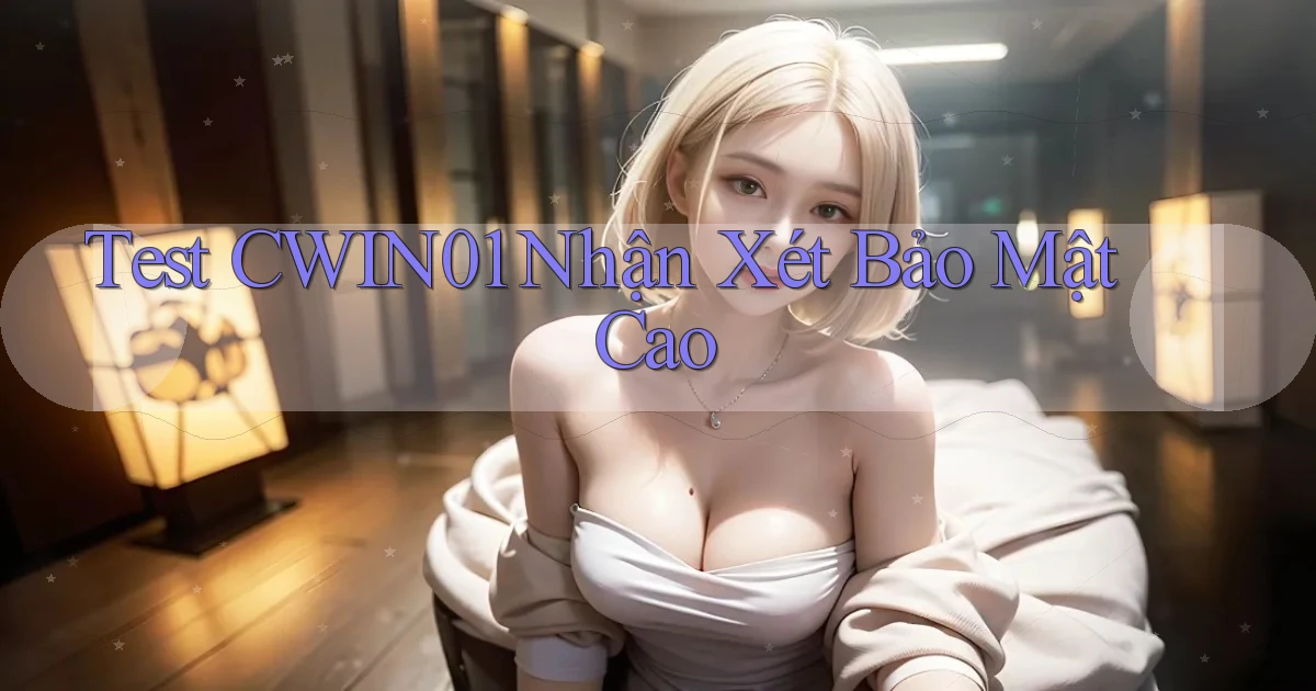 test cwin01 nhận xét bảo mật cao