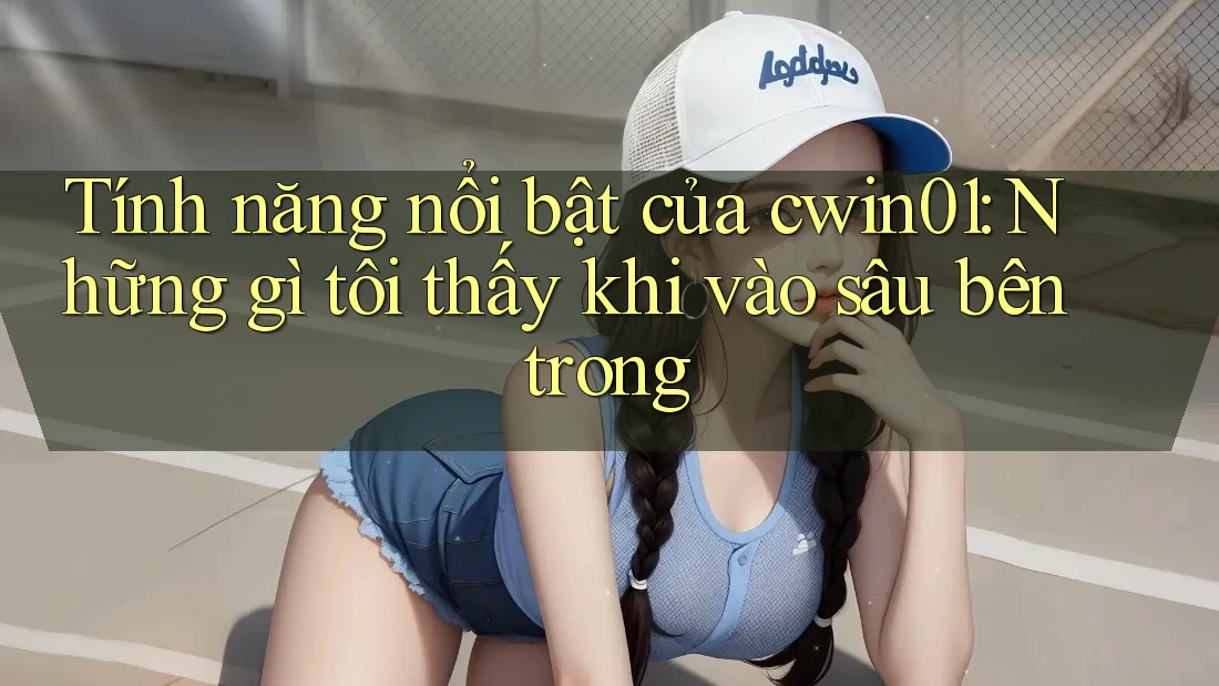 Tính năng nổi bật của cwin01: Những gì tôi thấy khi vào sâu bên trong Tính năng nổi bật của cwin01: Những gì tôi thấy khi vào sâu bên trong