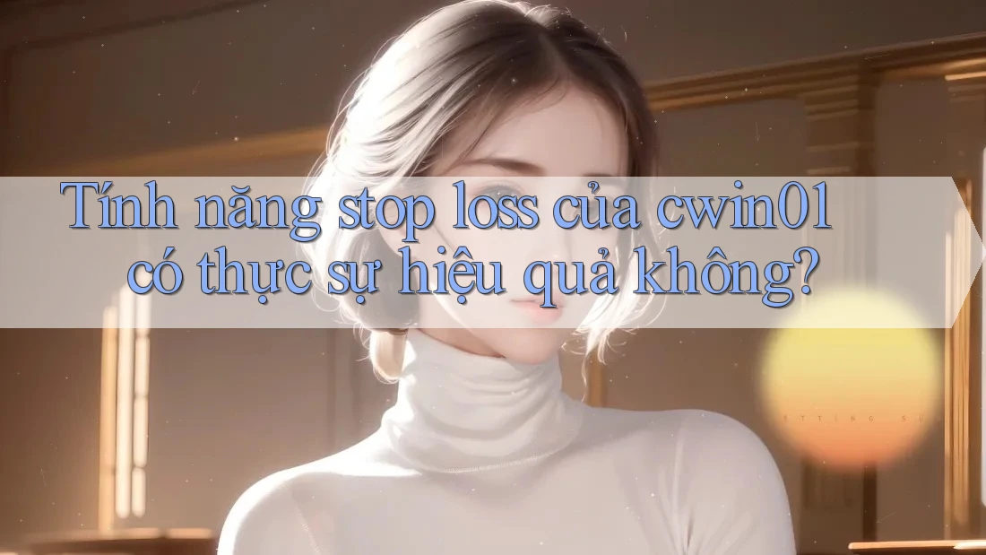 Tính năng stop loss của cwin01 có thực sự hiệu quả không? Tính năng stop loss của cwin01 có thực sự hiệu quả không?