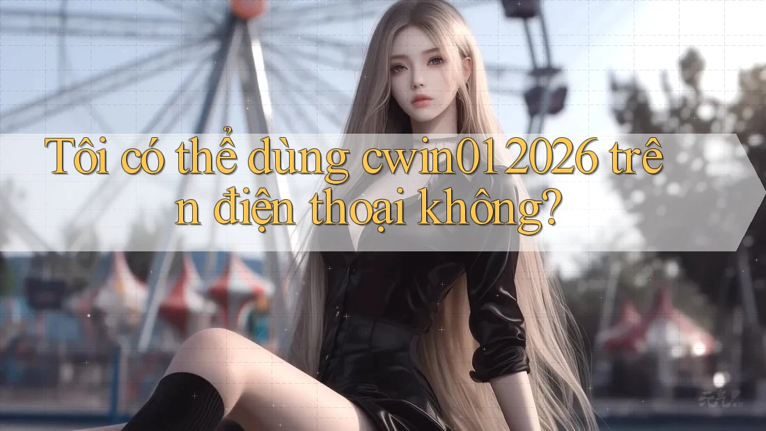 Tôi có thể dùng cwin01 2026 trên điện thoại không? Tôi có thể dùng cwin01 2026 trên điện thoại không?
