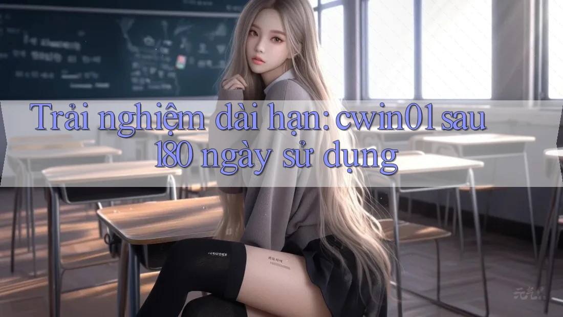 Trải nghiệm dài hạn: cwin01 sau 180 ngày sử dụng