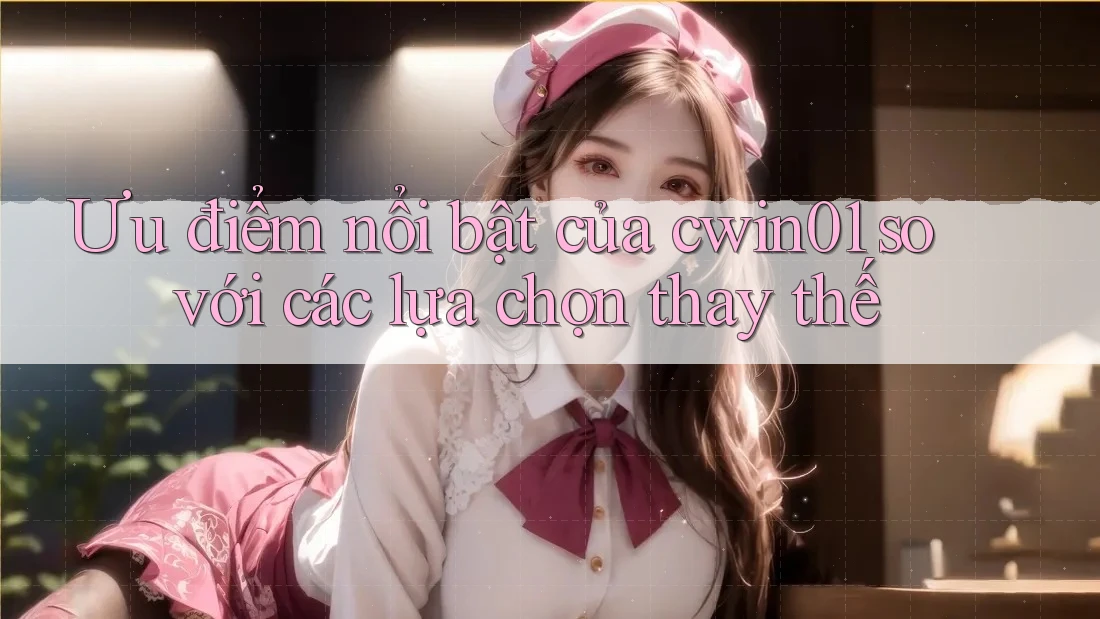 Ưu điểm nổi bật của cwin01 so với các lựa chọn thay thế Ưu điểm nổi bật của cwin01 so với các lựa chọn thay thế