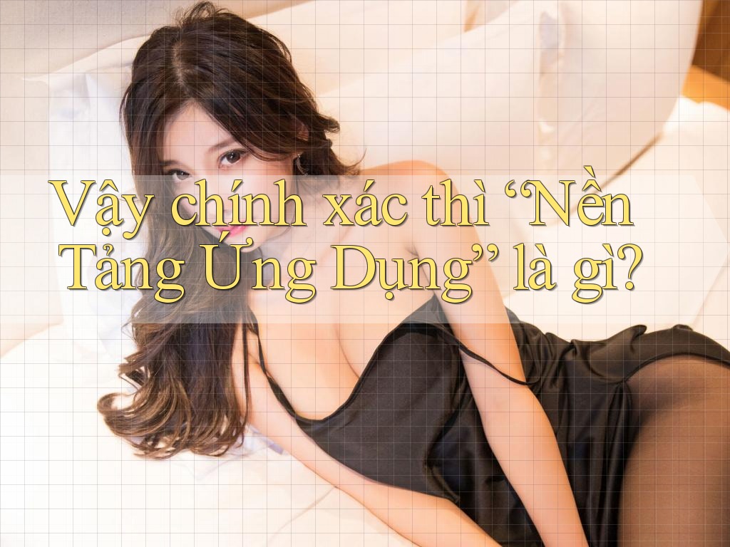 Vậy chính xác thì “Nền Tảng Ứng Dụng” là gì? Vậy chính xác thì “Nền Tảng Ứng Dụng” là gì?